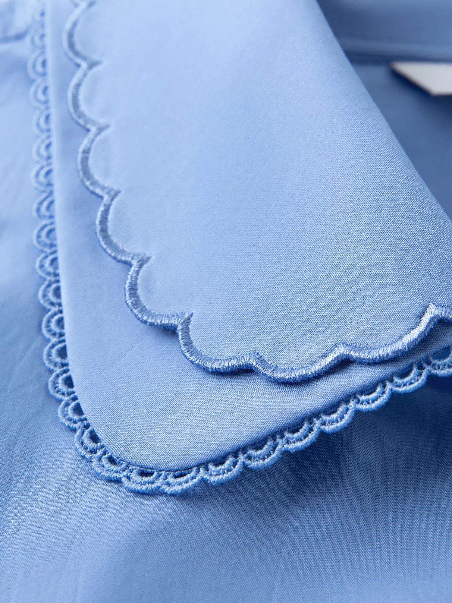 Chemise en coton à col double couche FANSILANEN