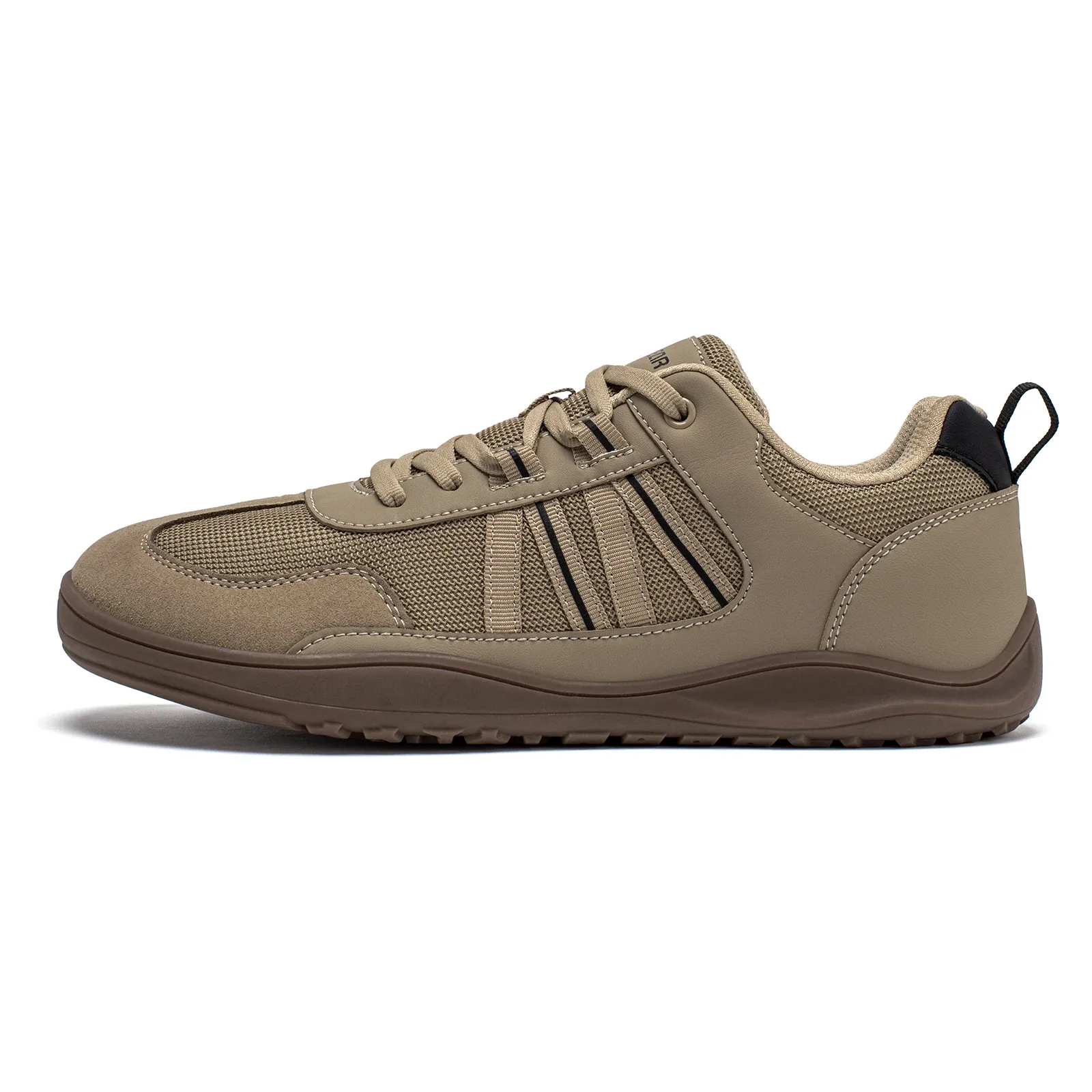 Chaussures minimalistes HOBIBEAR à bout large et maille patchwork