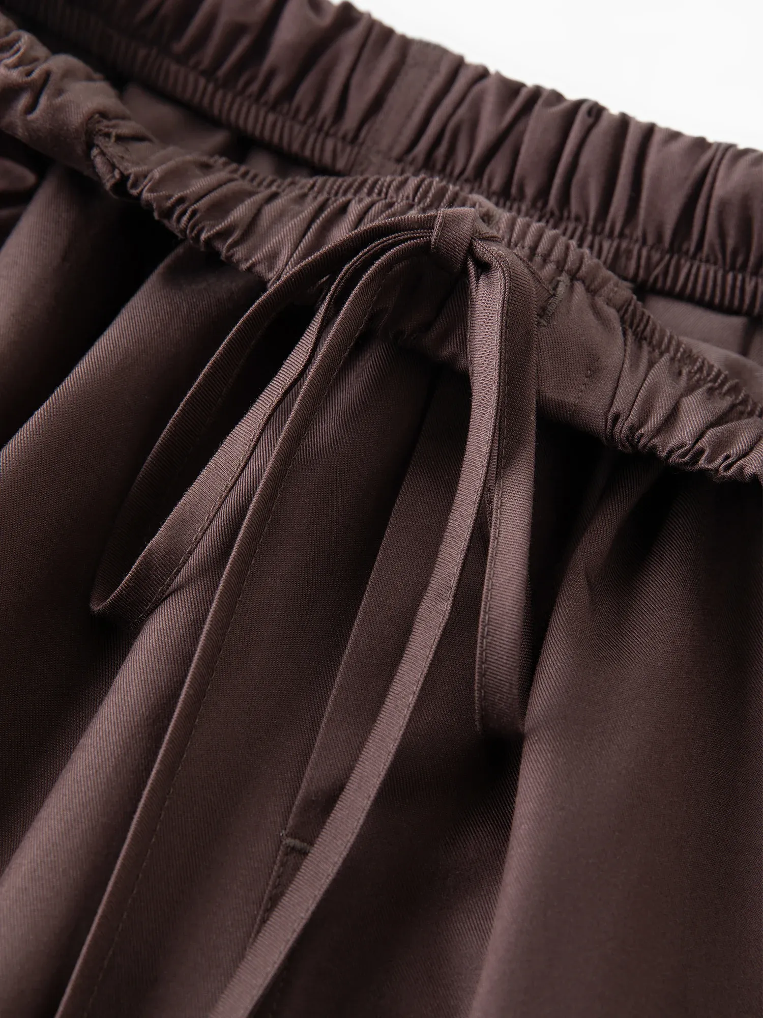 Pantalon large drapé taille haute FSLE 2026