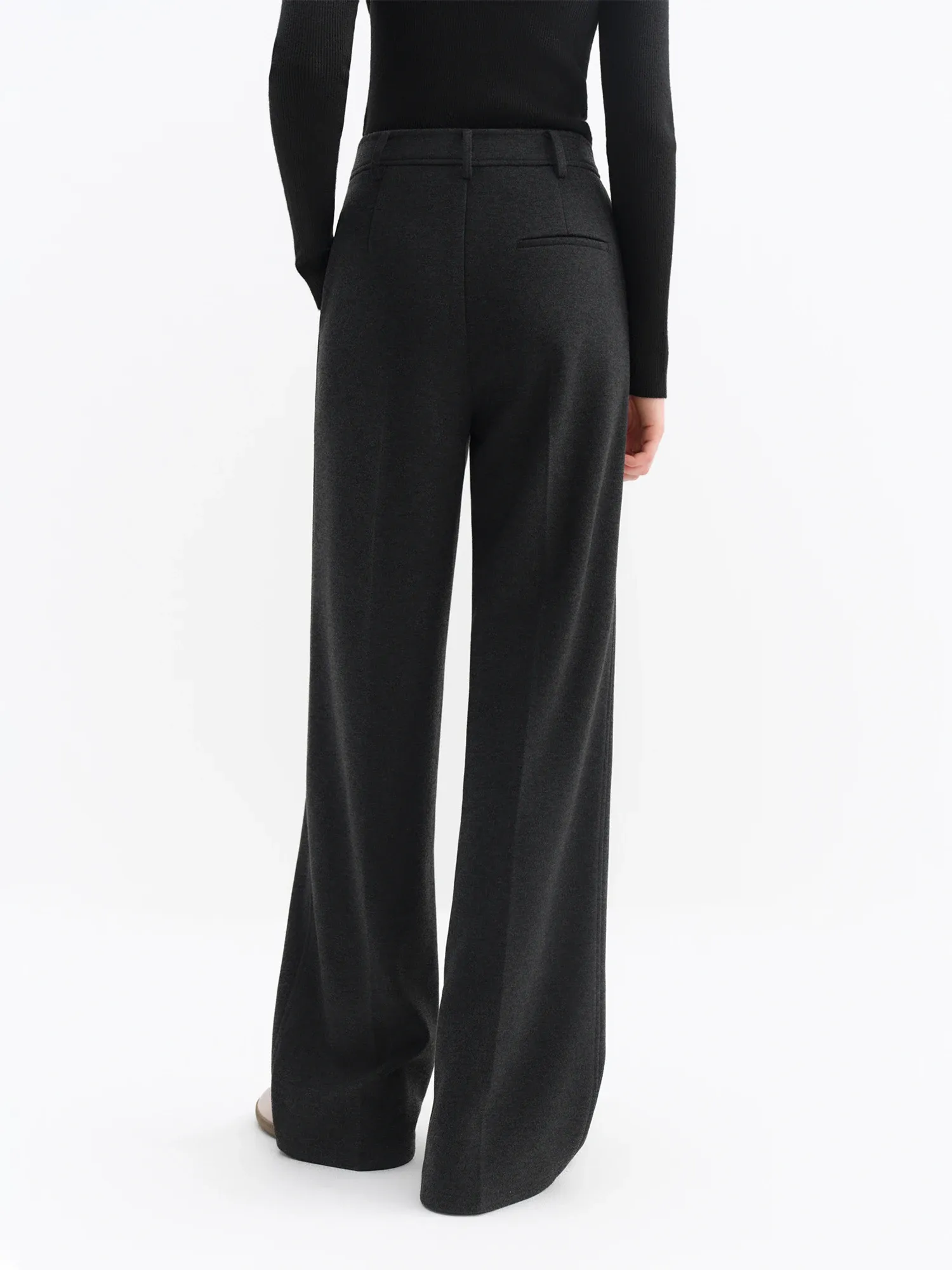 Pantalon droit taille haute FANSILANEN hiver 2025