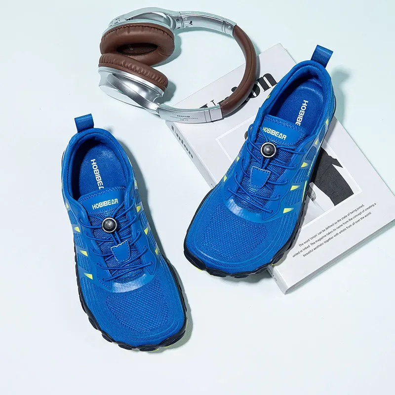 Chaussures barefoot HOBIBEAR à bout large pour marche et plage