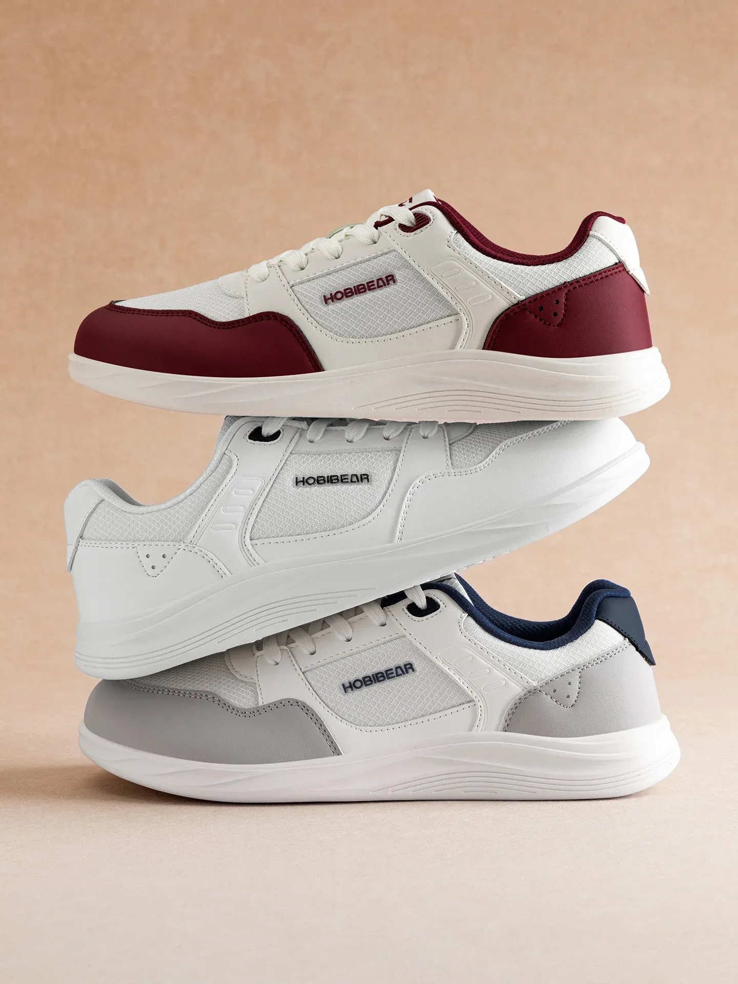 BIBEAR chaussures pieds nus à bout large, semelle zéro drop et laçage minimaliste