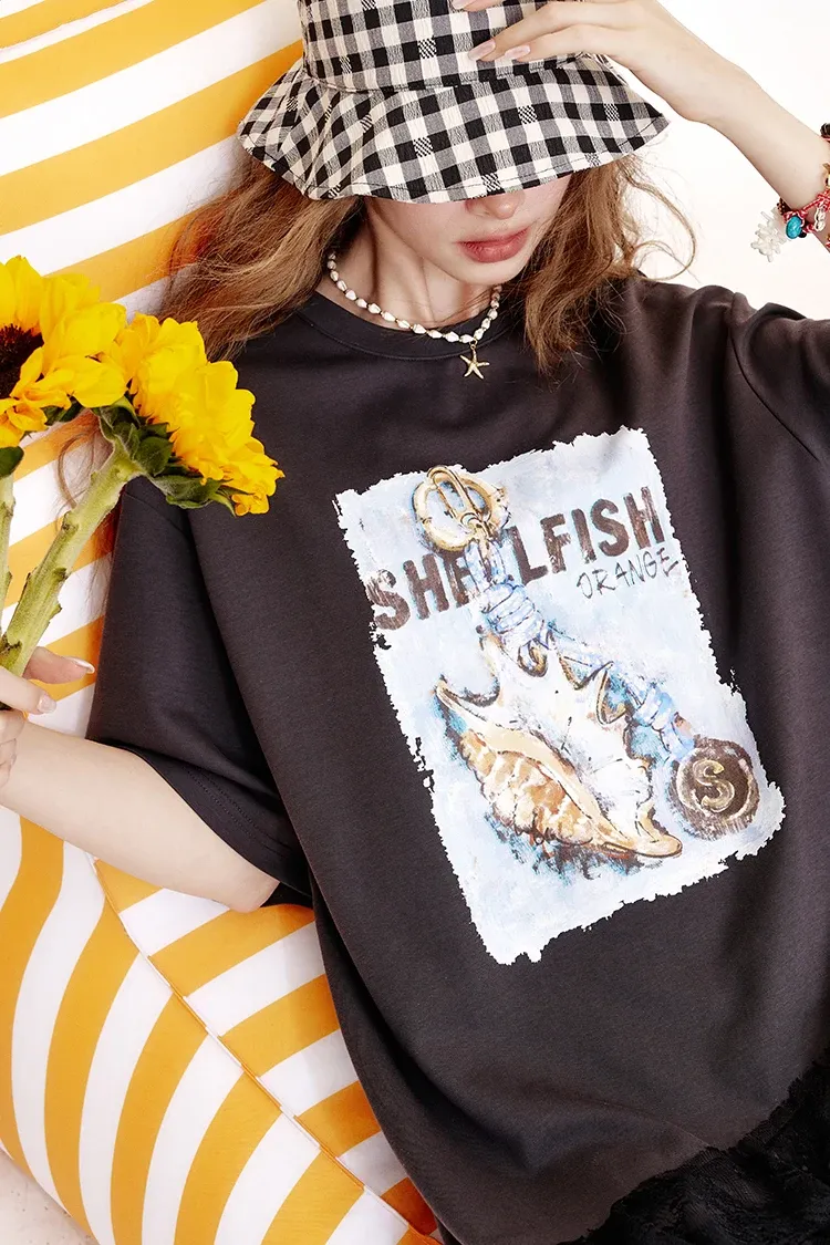 Robe midi d’été ELFSACK en patchwork dentelle imprimée