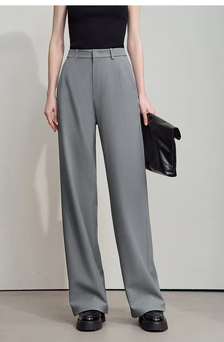 Pantalon ample de bureau AMII à jambe large, automne 2025