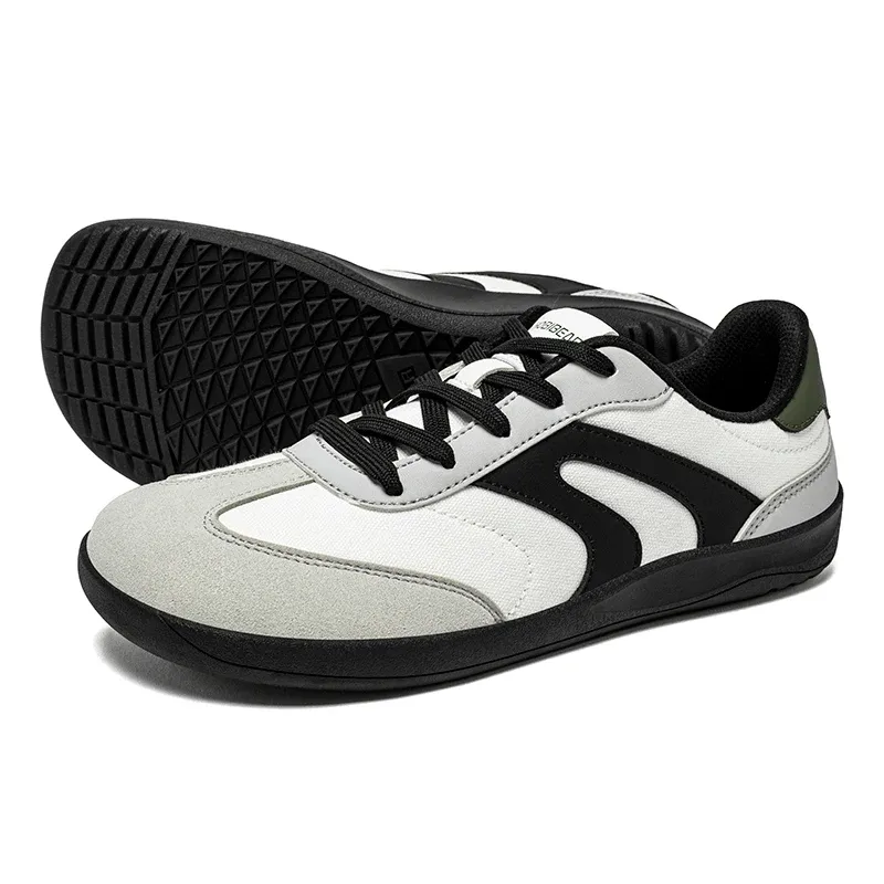 Baskets barefoot HOBIBEAR à bout large et toile souple