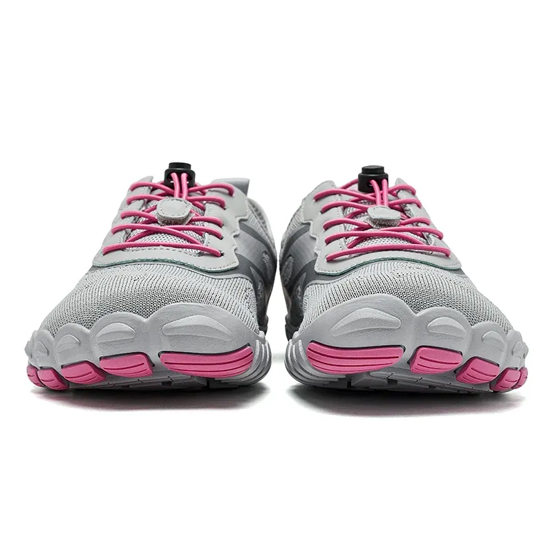 Baskets barefoot BIBEAR à bout large et maintien élastique