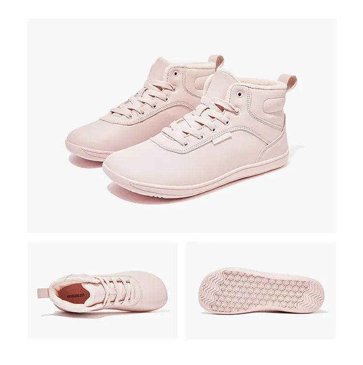 Chaussures d’hiver BIBEAR à lacets, bout large et doublure chaude