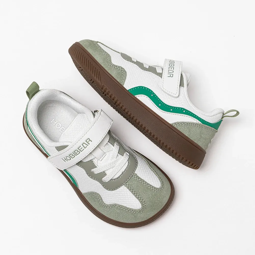 Baskets enfant HOBIBEAR à bout large et fermeture velcro