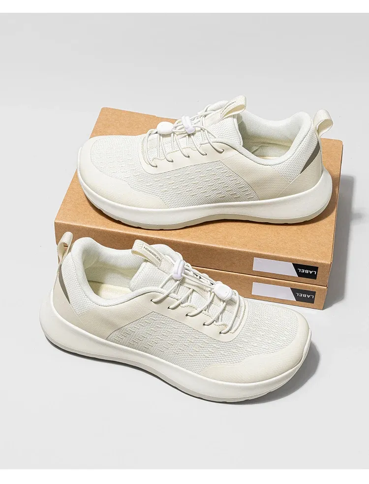 Chaussures de marche HOBIBEAR à bout large et maintien élastique