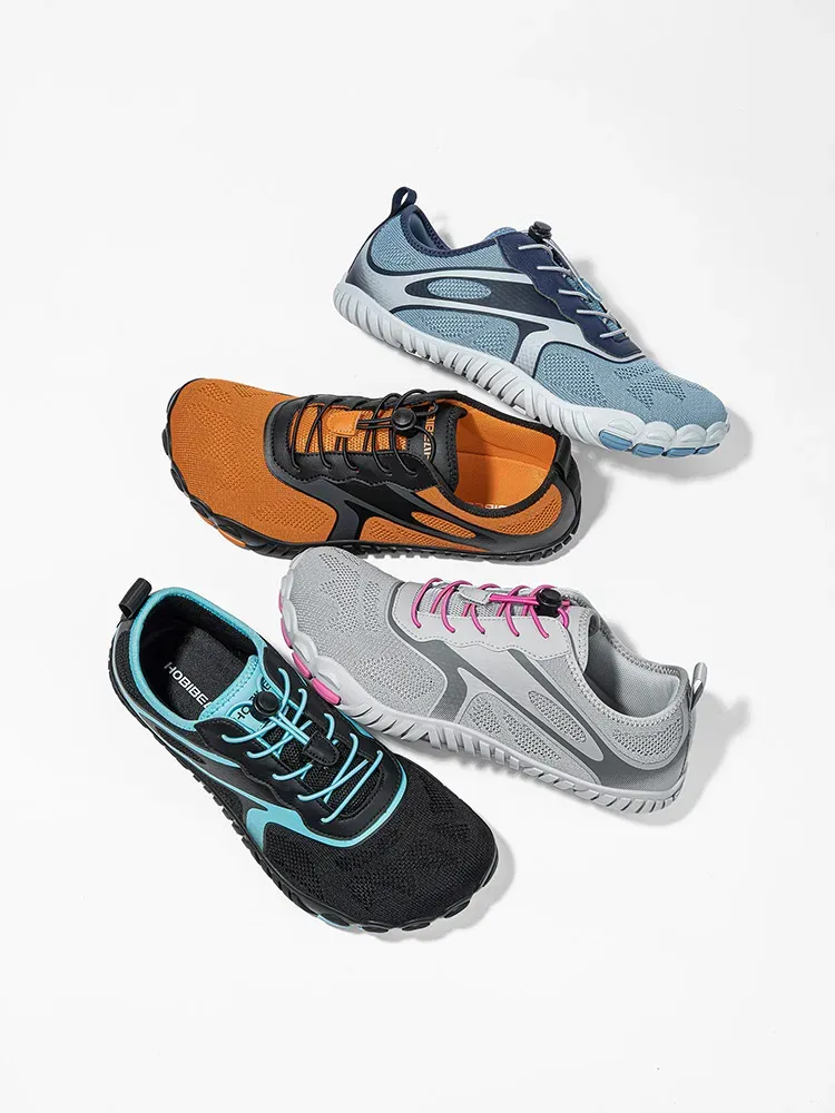 Chaussures barefoot HOBIBEAR à bout large et bande élastique