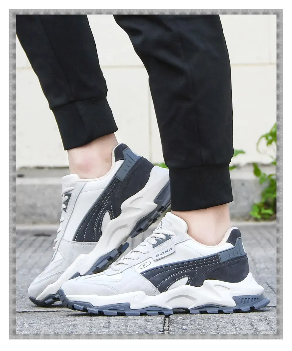 BONA baskets de course respirantes pour homme