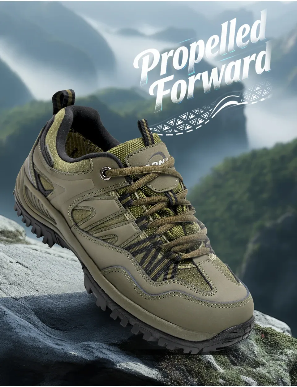 Chaussures de randonnée légères BONA pour homme