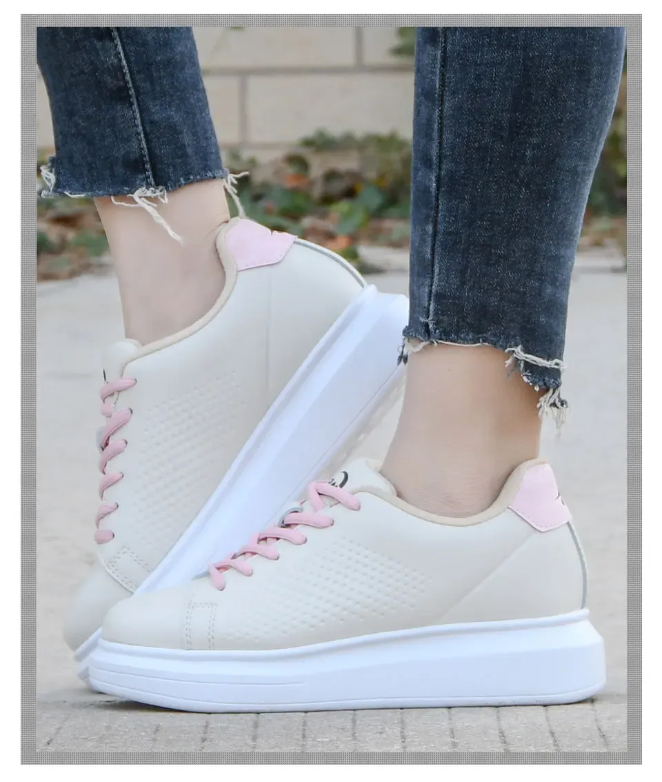 BONA baskets à plateforme respirantes pour marche urbaine