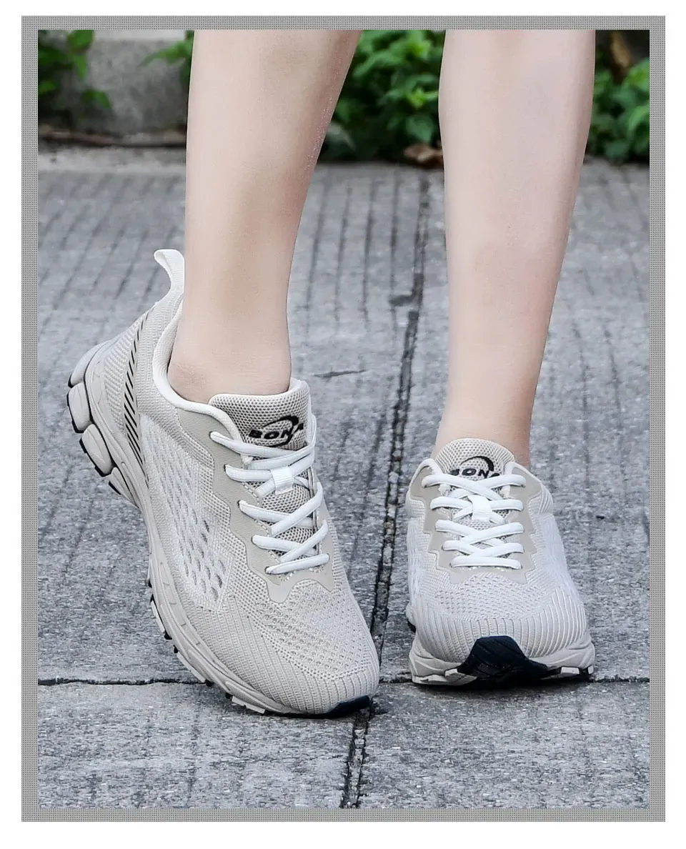 Baskets de running BONA en mesh respirant pour femme