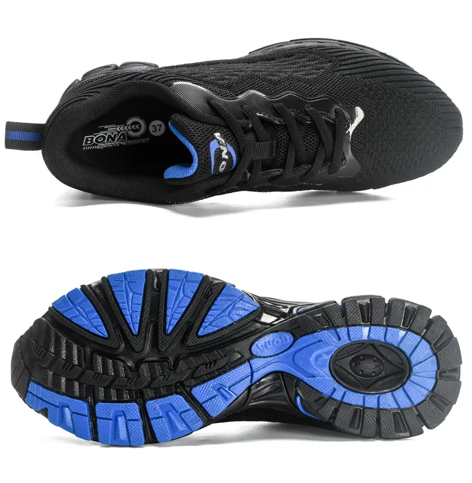 Baskets de running BONA en mesh respirant pour femme