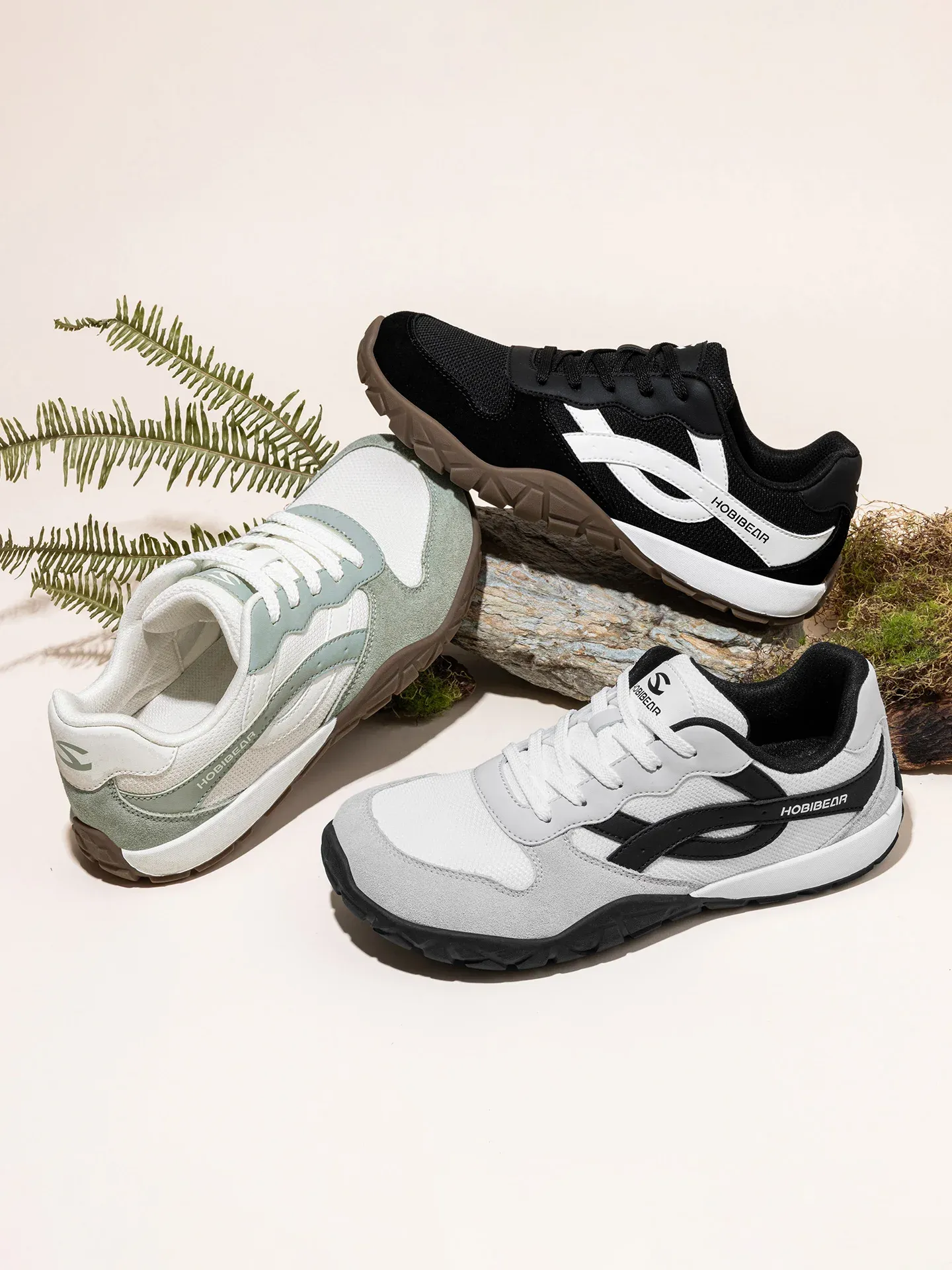 Chaussure minimaliste HOBIBEAR à bout large pour marche et trail léger