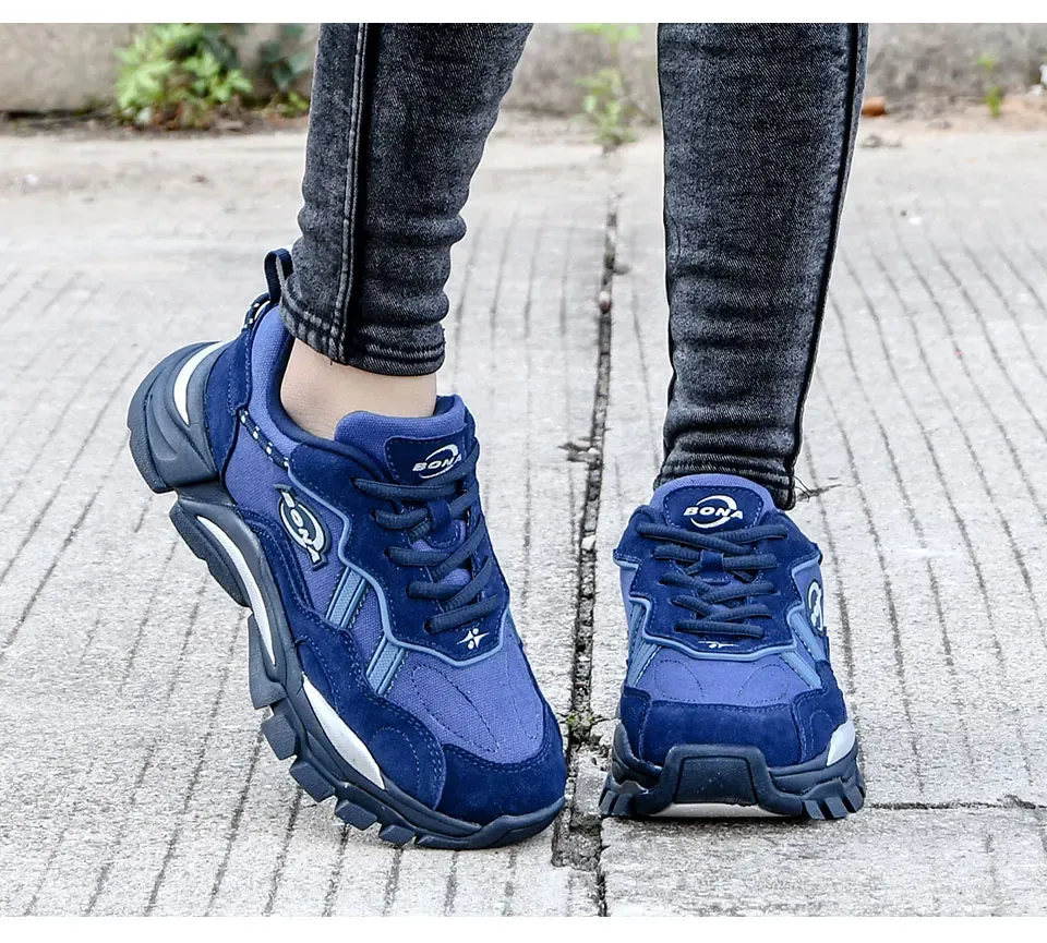 BONA baskets respirantes femme à maintien stable