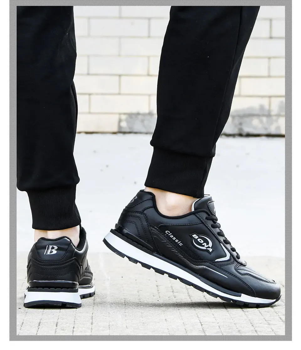 BONA 2023 baskets de running homme antidérapantes et respirantes