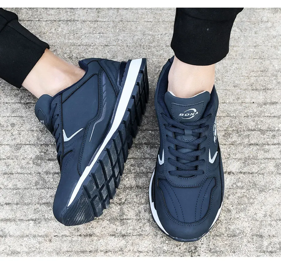 BONA 2023 baskets de running homme antidérapantes et respirantes