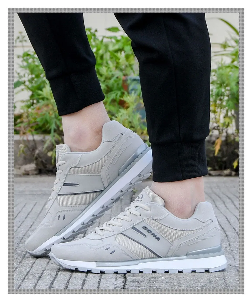 BONA 37625 : baskets homme légères au style lifestyle