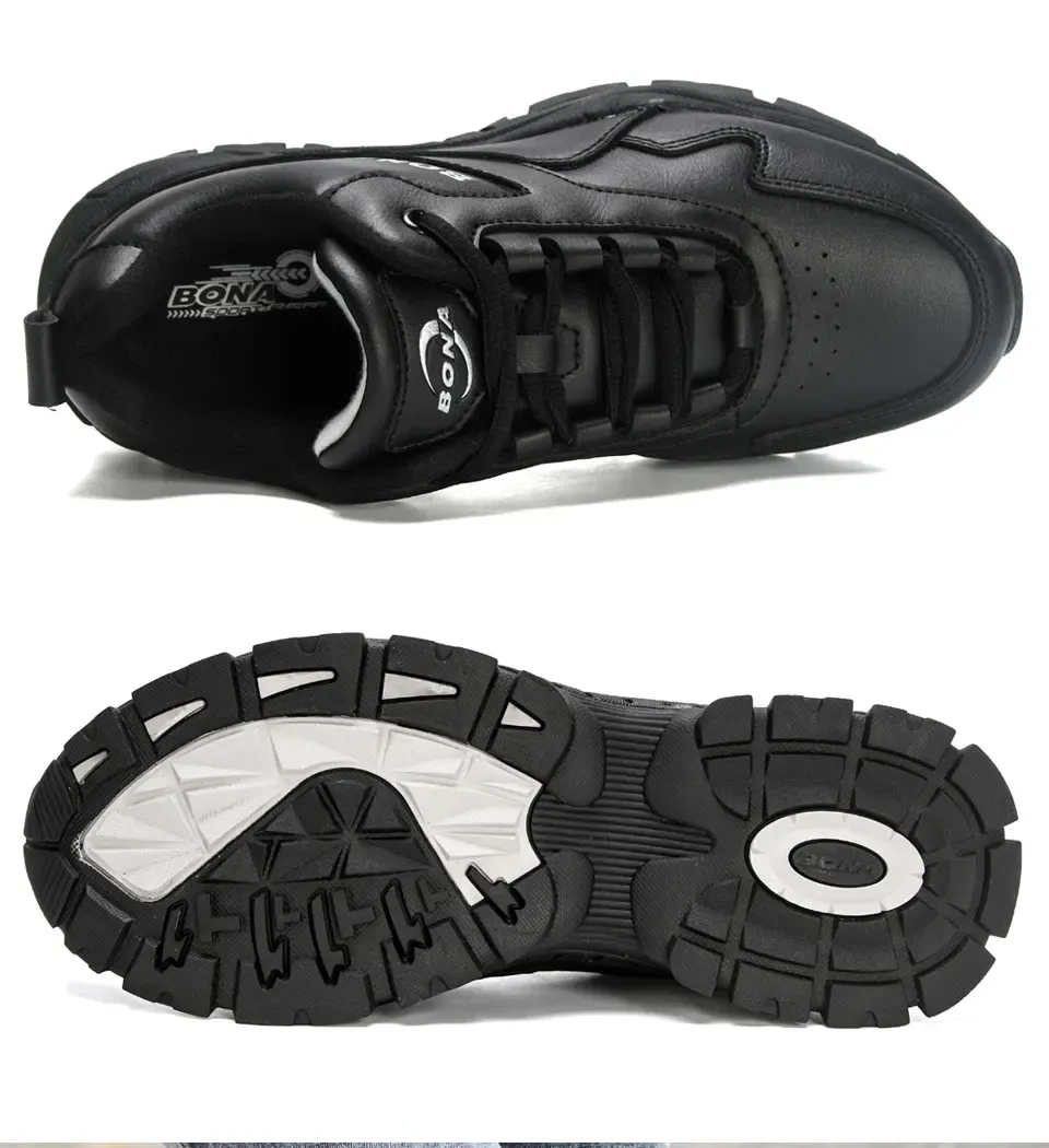 BONA baskets femmes respirantes en cuir PU pour usage quotidien