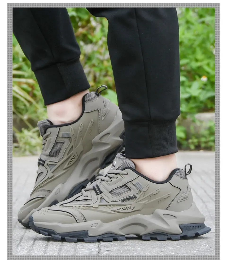 BONA 37703 : baskets de course légères et stables pour homme