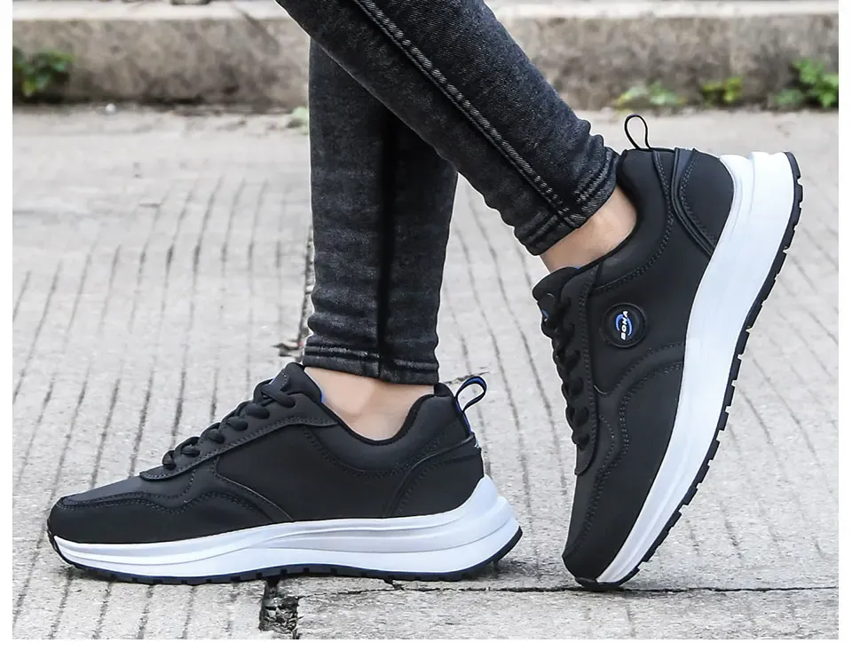 Chaussures compensées BONA légères à lacets pour femme