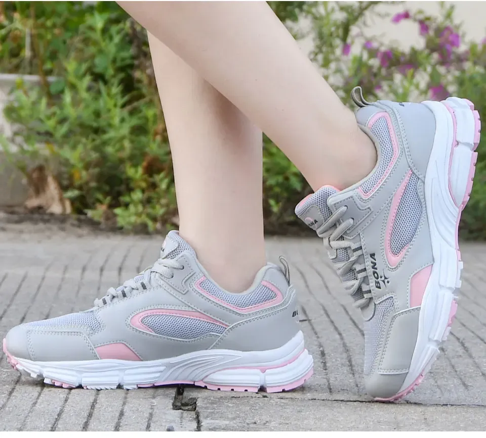 BONA 36738 : baskets de running légères pour femme