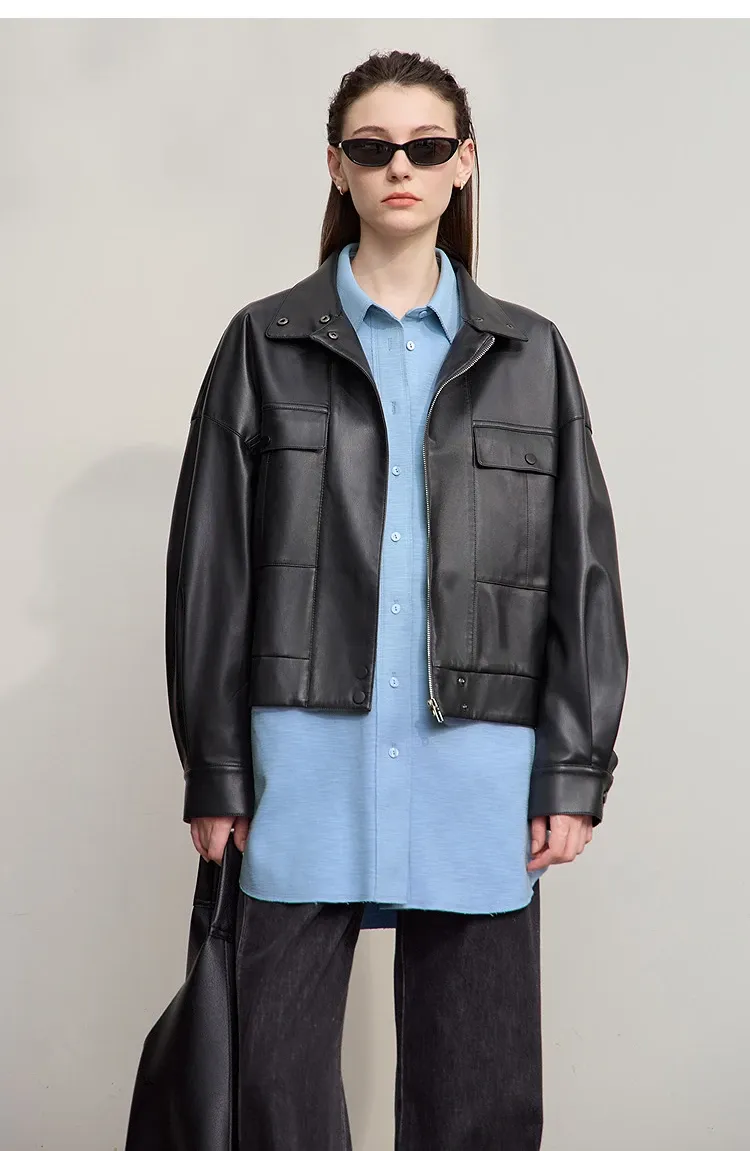 Chemise longue imprimée AMII en maille coton pour bureau