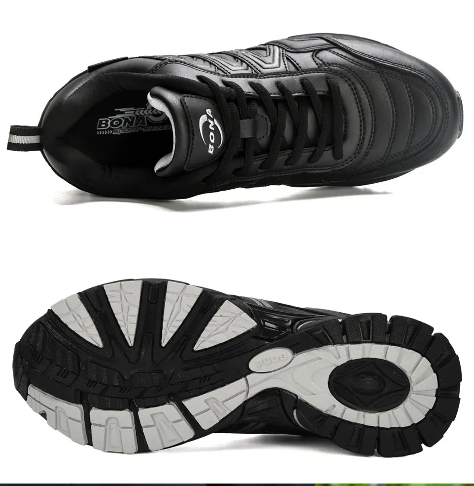 BONA chaussures de marche légères homme à confort respirant