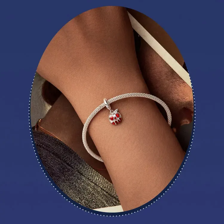 Breloque château féerique en argent 925 WOSTU