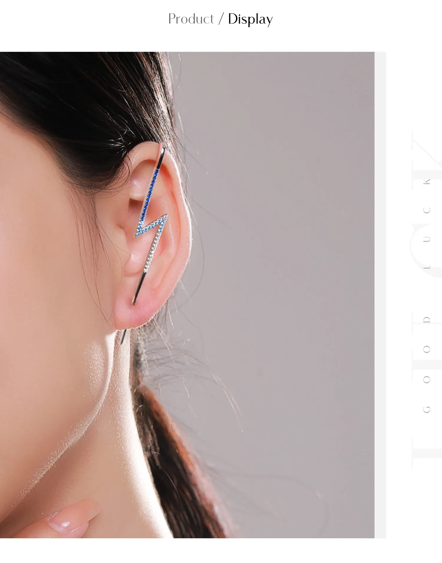 Boucles d’oreilles longues géométriques en argent 925 MODIAN