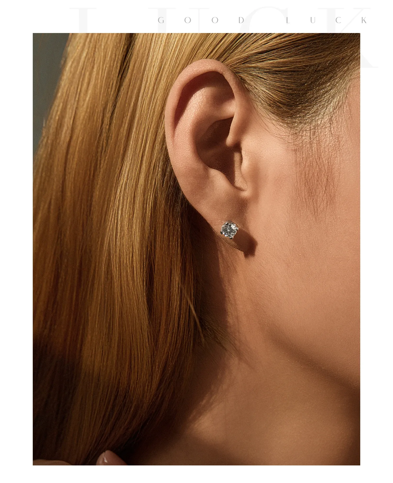 Boucles d’oreilles puces Moissanite carrées en argent 925 MODIAN