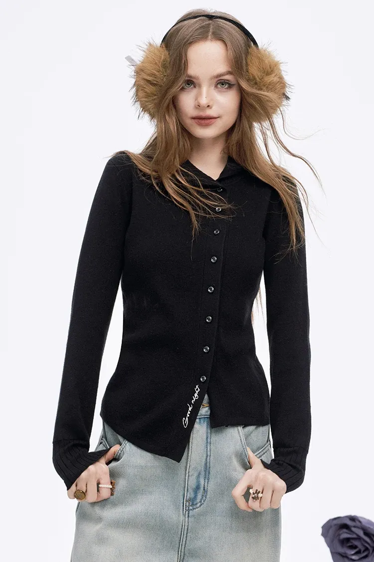 Pull en maille asymétrique ELFSACK Y2K hiver 2025