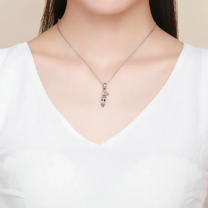 Breloque cœur romantique WOSTU en cuivre plaqué