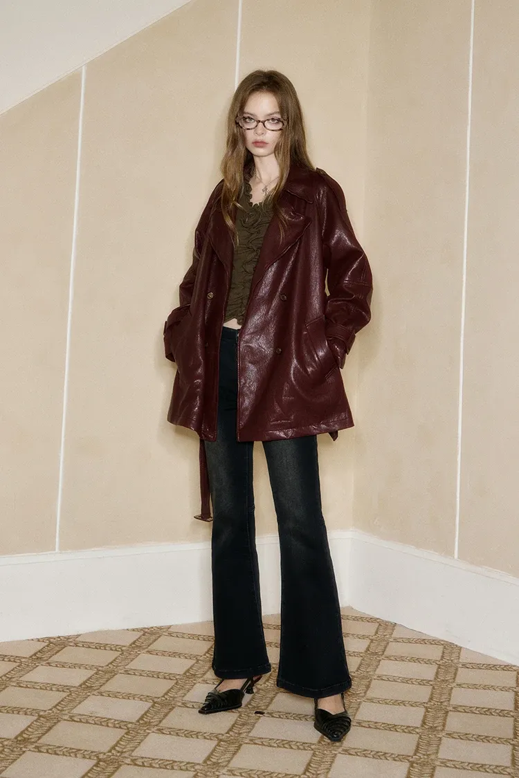 Haut féminin ELFSACK à fleurs plissées et manches courtes