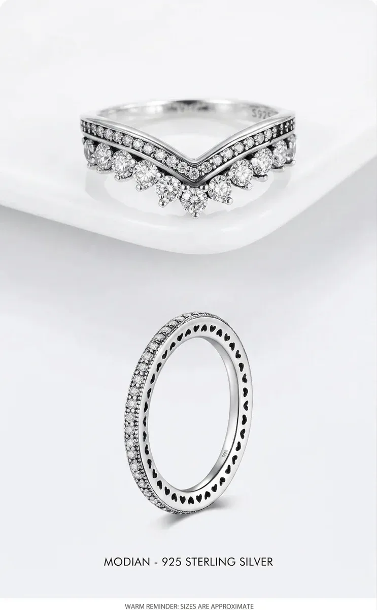 Bague fine argent 925 zircon pavé