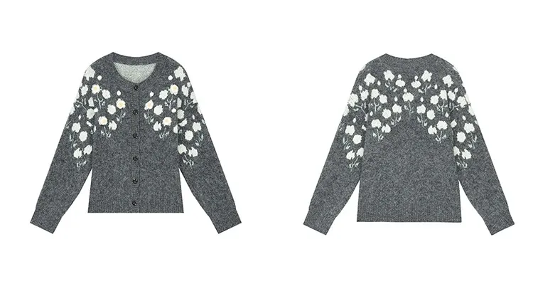 Pull de Noël ELFSACK en maille épaisse Fair Isle rouge