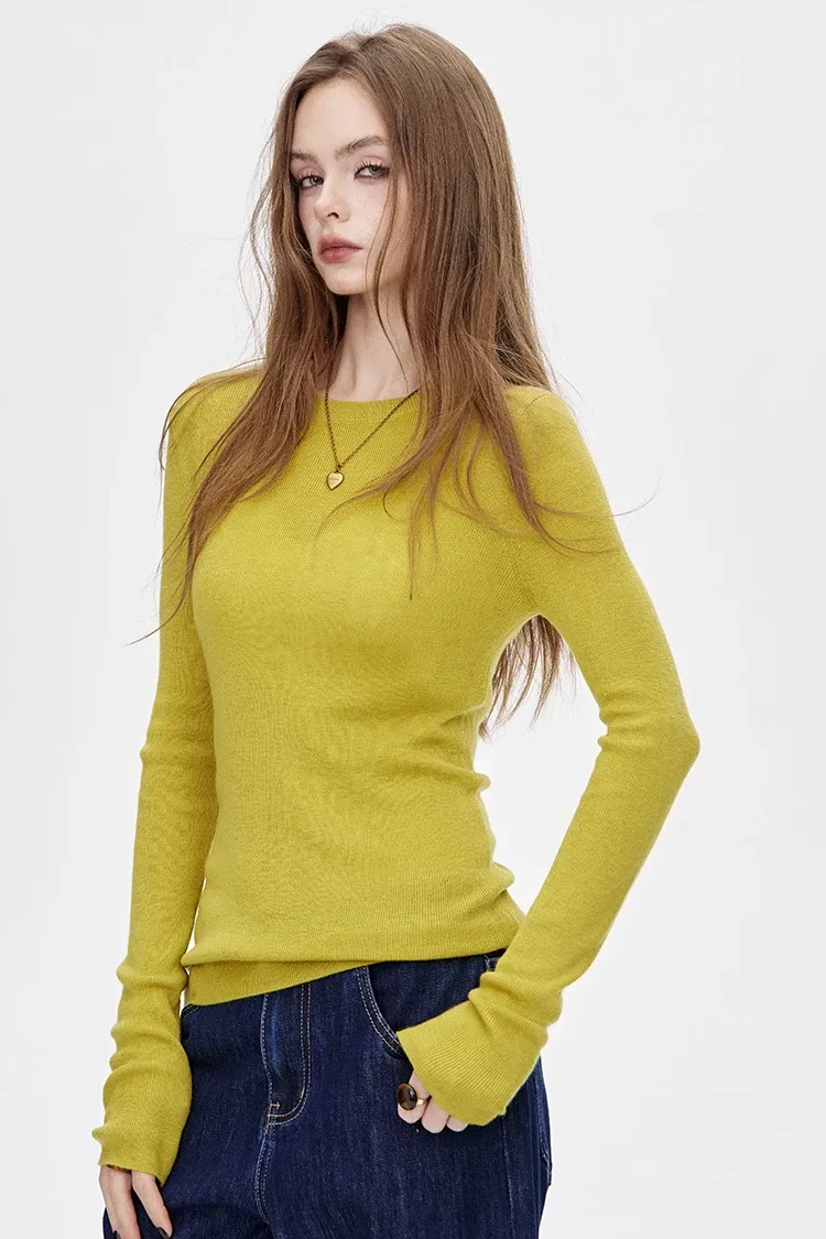 Haut en maille ajusté ELFSACK à superposition légère