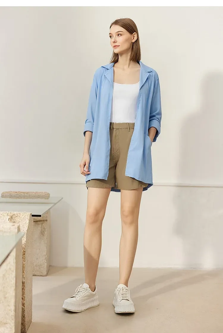 Débardeur AMII en maille extensible à fines bretelles pour femme