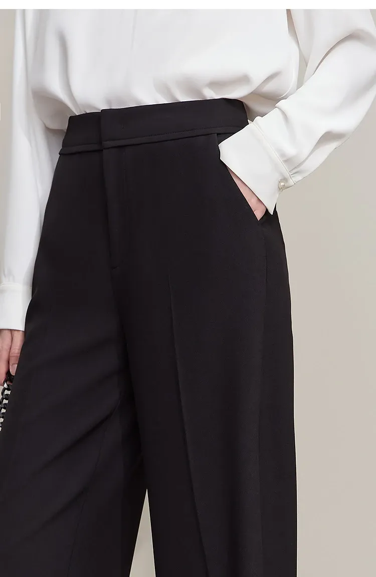 Pantalon large AMII fluide bureau automne 2025