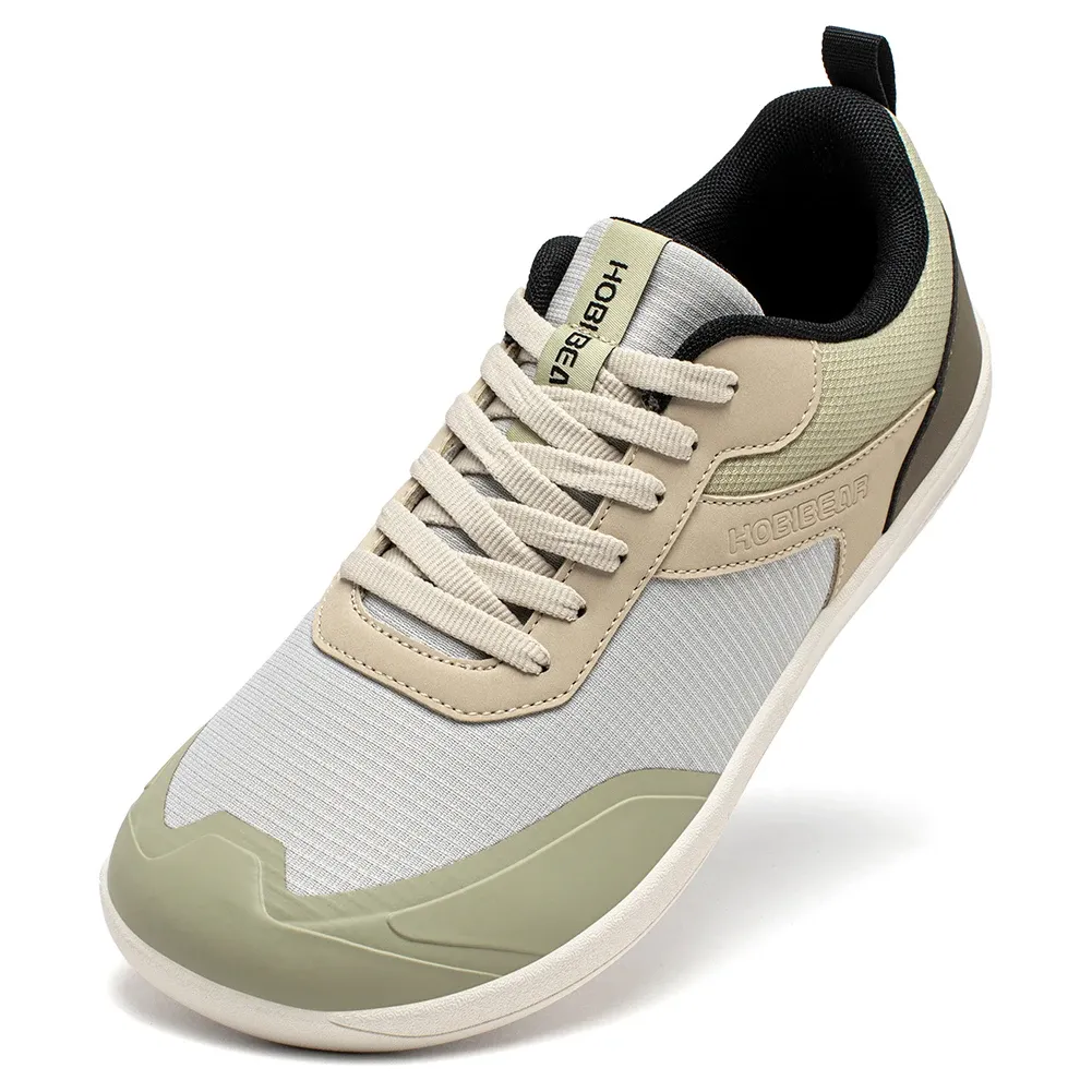 Chaussures minimalistes HOBIBEAR à bout large et lacets