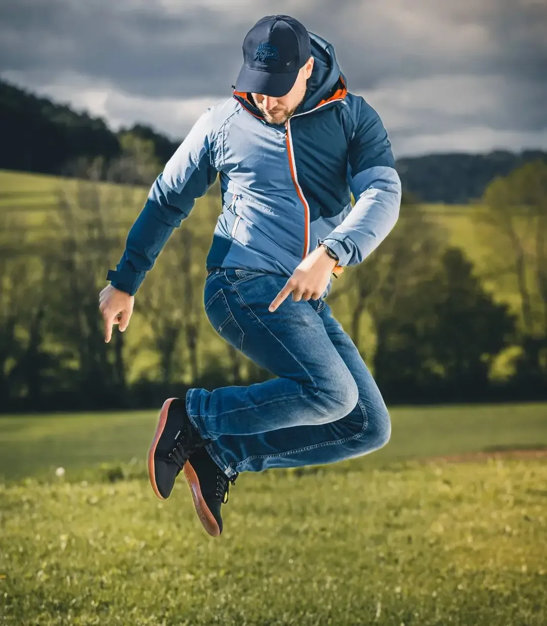 Chaussures minimalistes HOBIBEAR à bout large pour trail et marche