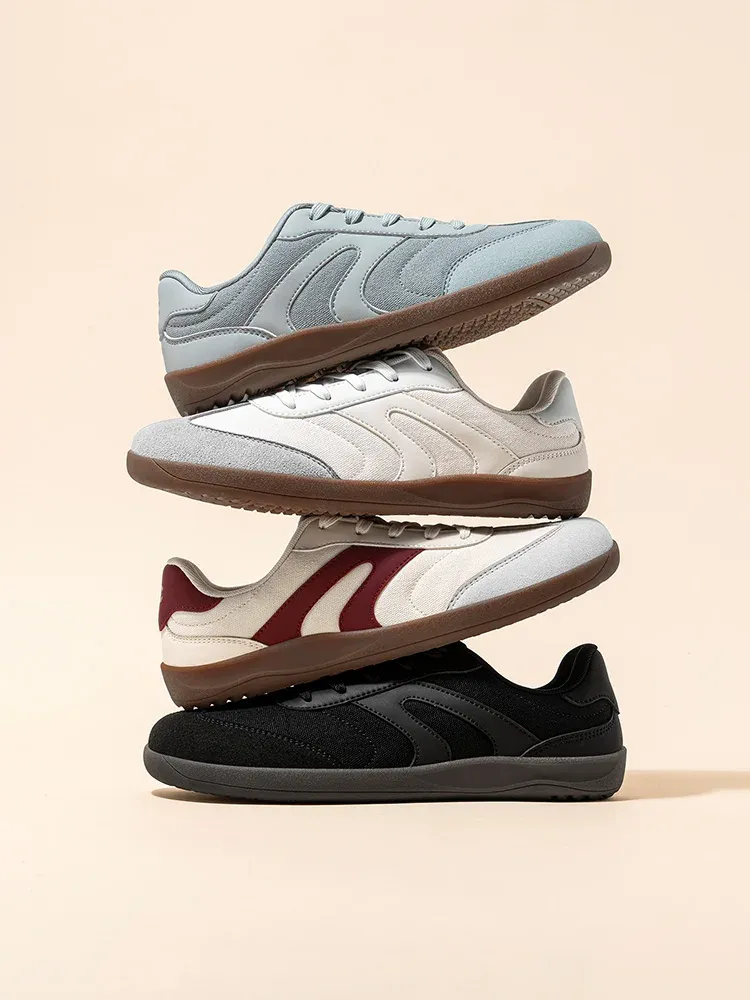 Baskets barefoot HOBIBEAR à bout large et lacets