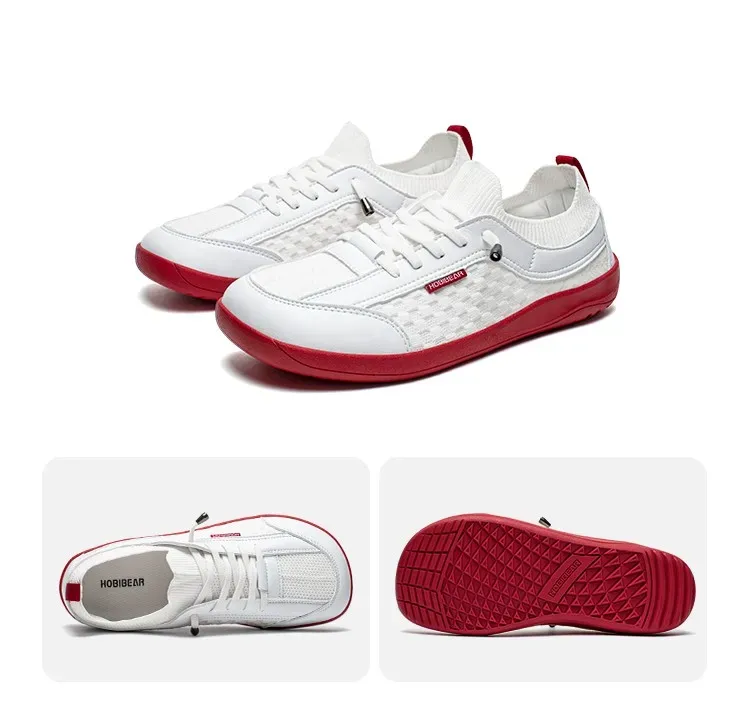 Chaussures barefoot BIBEAR à enfiler, bout large et zéro drop