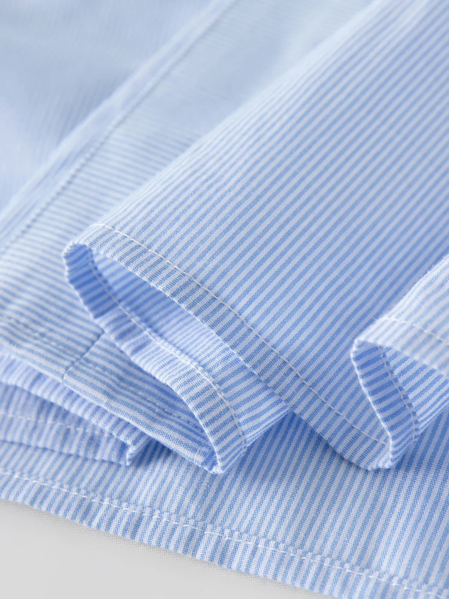 Blouse d’été en coton texturé à manches cloche FANSILANEN