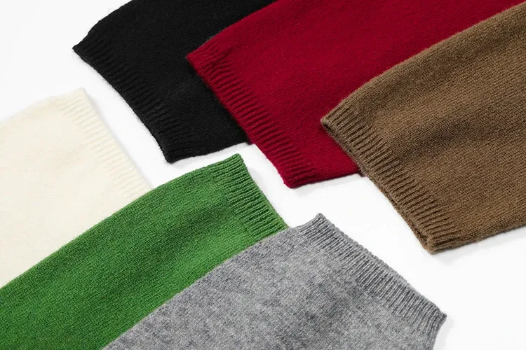 Cardigan en laine ajusté col semi-montant ELFSACK