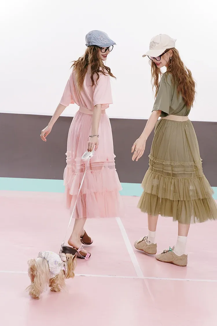 Robe t-shirt en maille ELFSACK à imprimé animal, coupe slim