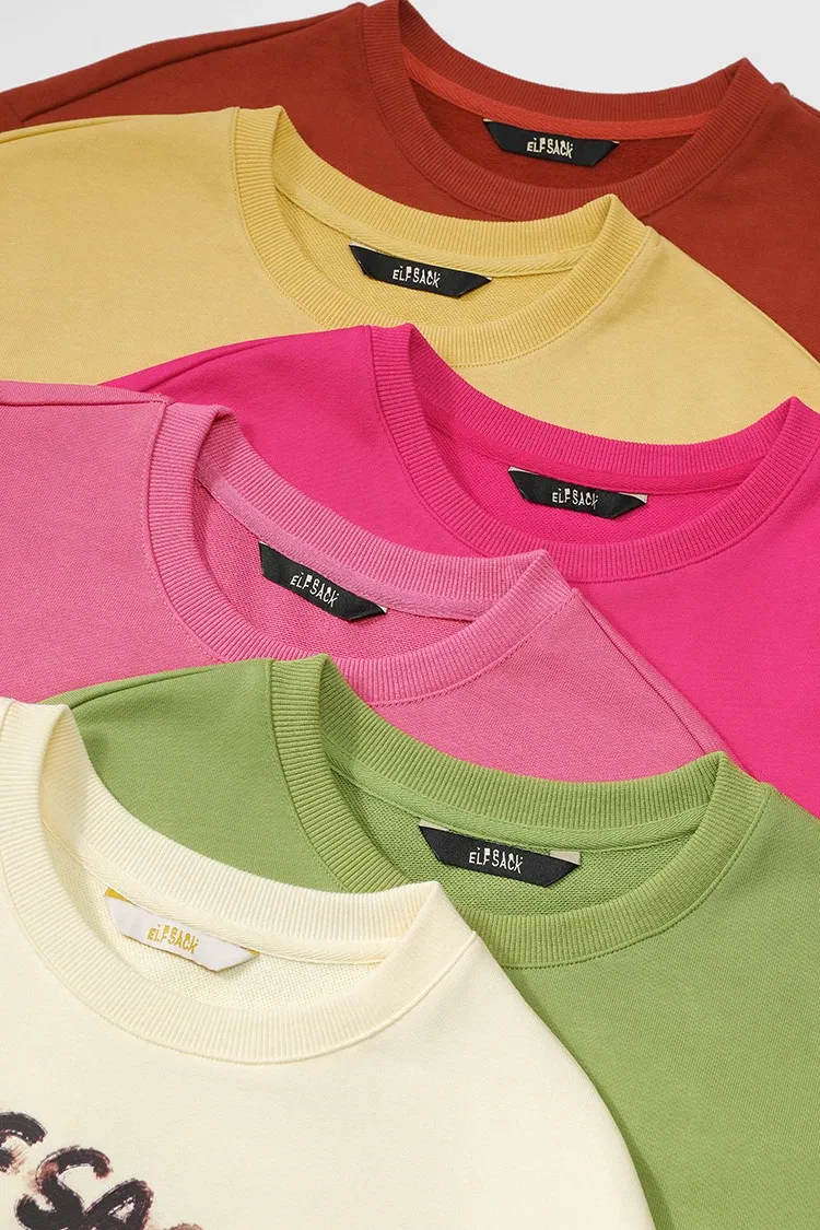 Sweat à capuche ELFSACK multicolore à imprimé cartoon