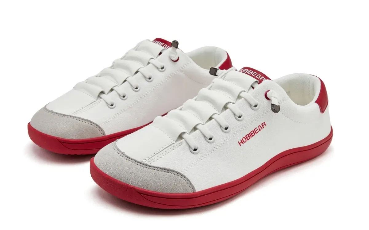 Chaussures minimalistes HOBIBEAR en toile à bout large